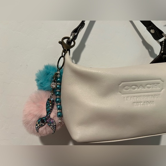 Bag Charm - Mermaid Tails Medium Size Handcrafted - Picture 2 of 11